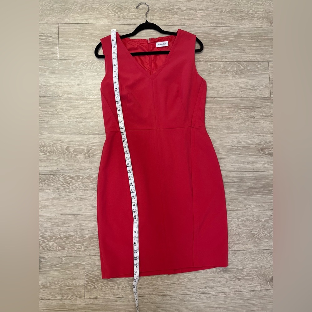 Calvin Klein V-Neck Dress - Picture 5 of 5